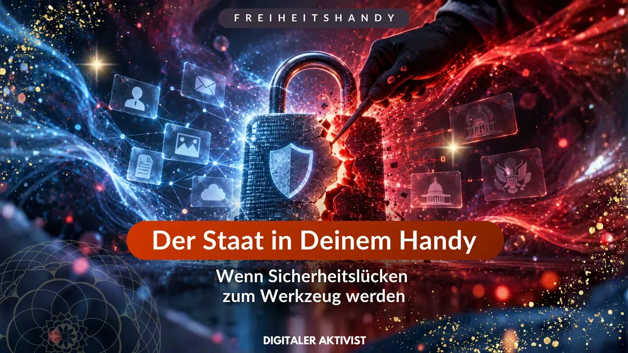 Der Staat in Deinem Handy - Wenn Sicherheitslücken zum Werkzeug werden.