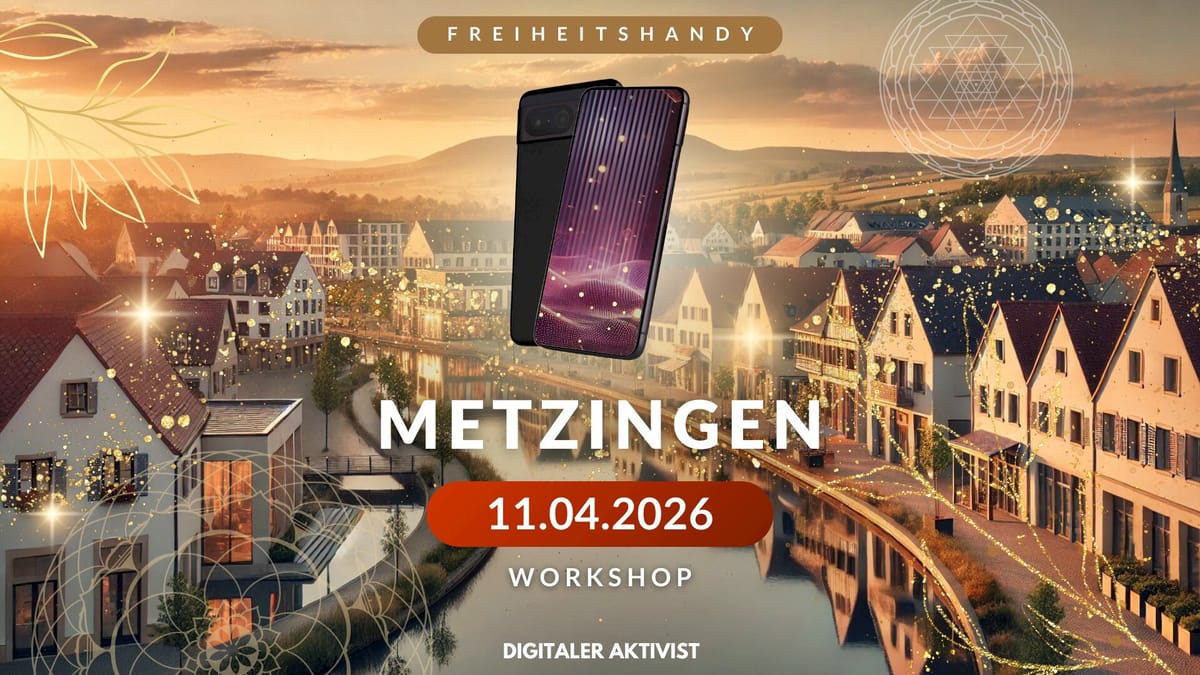 Freiheitshandy-Workshop Metzingen 11.04.2026